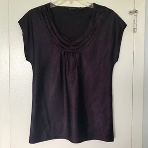 The Limited Deep Purple Sleeveless Top